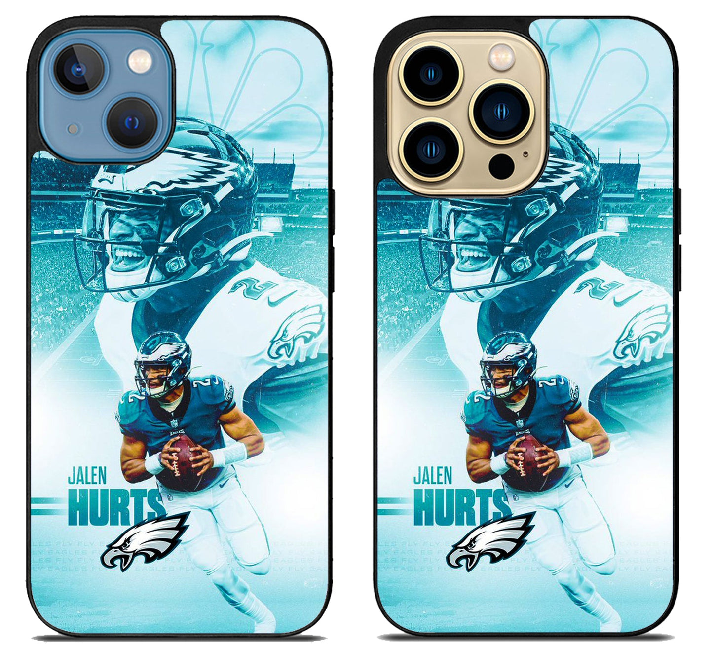 Jalen Hurts Philadelphia Eagles NFL iPhone 14 | 14 Plus | 14 Pro | 14 Pro Max Case