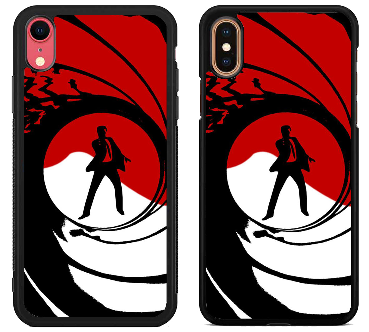James Bond Red And White iPhone X | Xs | Xr | Xs Max Case