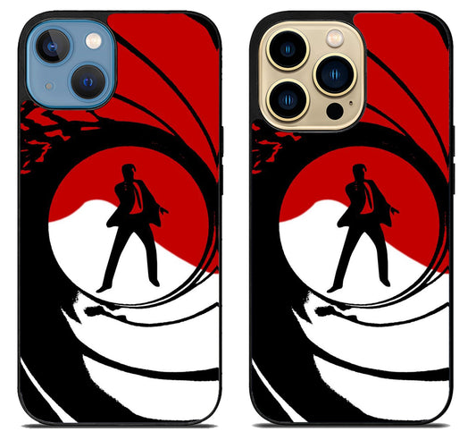 James Bond Red And White iPhone 14 | 14 Plus | 14 Pro | 14 Pro Max Case