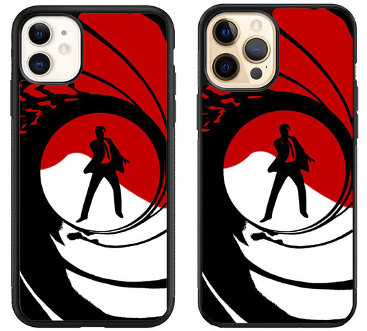 James Bond Red And White iPhone 12 | 12 Mini | 12 Pro | 12 Pro Max Case