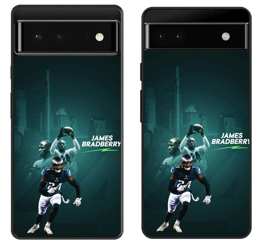 James Bradberry Philadelphia Eagles Google Pixel 6 | 6A | 6 Pro Case