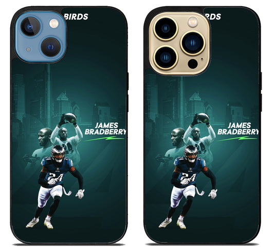 James Bradberry Philadelphia Eagles iPhone 14 | 14 Plus | 14 Pro | 14 Pro Max Case