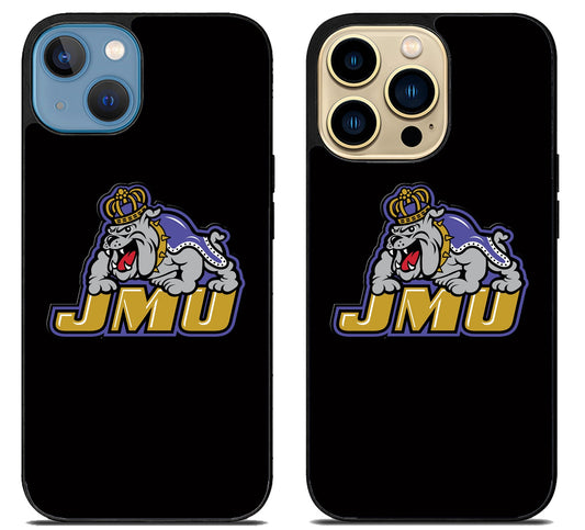 James Madison Dukes JMU iPhone 14 | 14 Plus | 14 Pro | 14 Pro Max Case