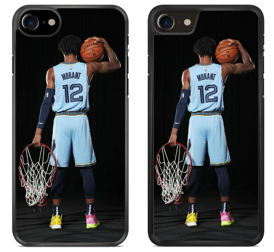Ja morant Grizzlies Background iPhone SE 2020 | iPhone SE 2022 Case