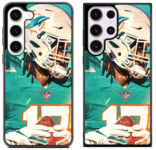 Jaylen Waddle Miami Dolphins Samsung Galaxy S23 | S23+ | S23 Ultra Case