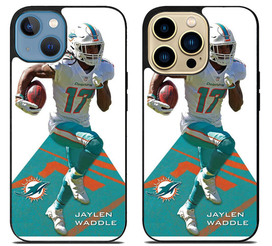 Jaylen Waddle Miami Dolphins Cool iPhone 14 | 14 Plus | 14 Pro | 14 Pro Max Case