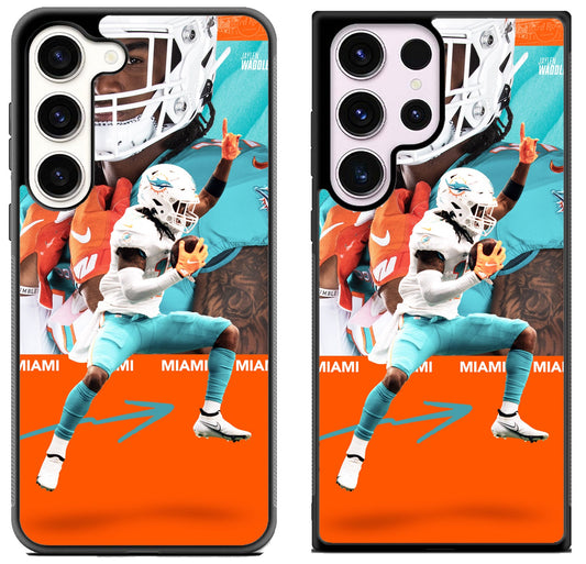 Jaylen Waddle Miami Dolphins Cover Samsung Galaxy S23 | S23+ | S23 Ultra Case