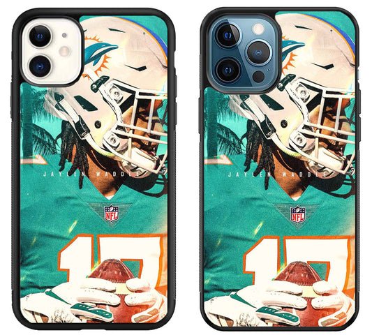 Jaylen Waddle Miami Dolphins iPhone 11 | 11 Pro | 11 Pro Max Case