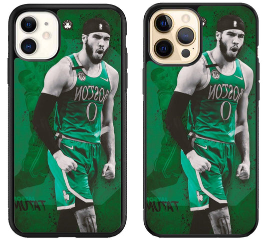 Jayson Tatum Boston Celtics iPhone 12 | 12 Mini | 12 Pro | 12 Pro Max Case