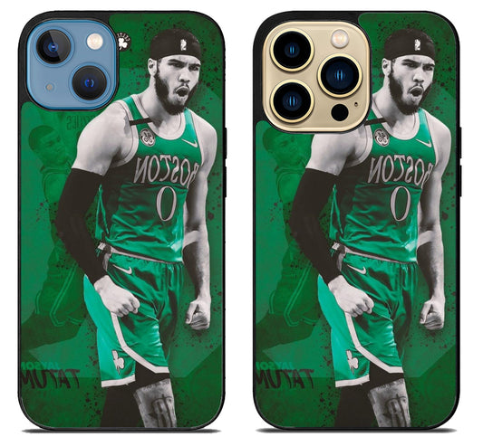 Jayson Tatum Boston Celtics iPhone 14 | 14 Plus | 14 Pro | 14 Pro Max Case