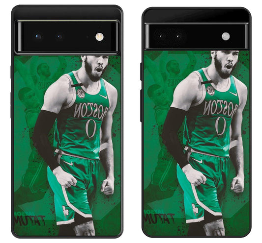 Jayson Tatum Boston Celtics Google Pixel 6 | 6A | 6 Pro Case