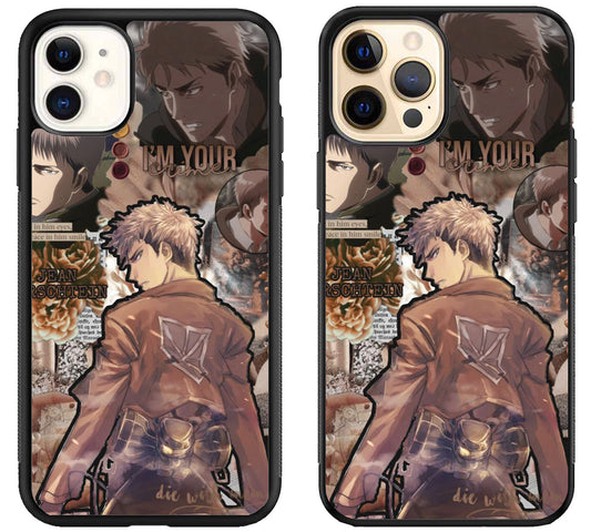 Jean Kirstein Attack on Titan Anime iPhone 12 | 12 Mini | 12 Pro | 12 Pro Max Case