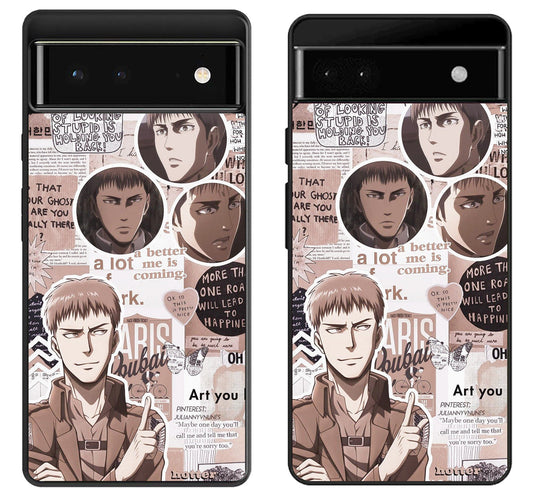 Jean Kirstein Attack on Titan Collage Google Pixel 6 | 6A | 6 Pro Case