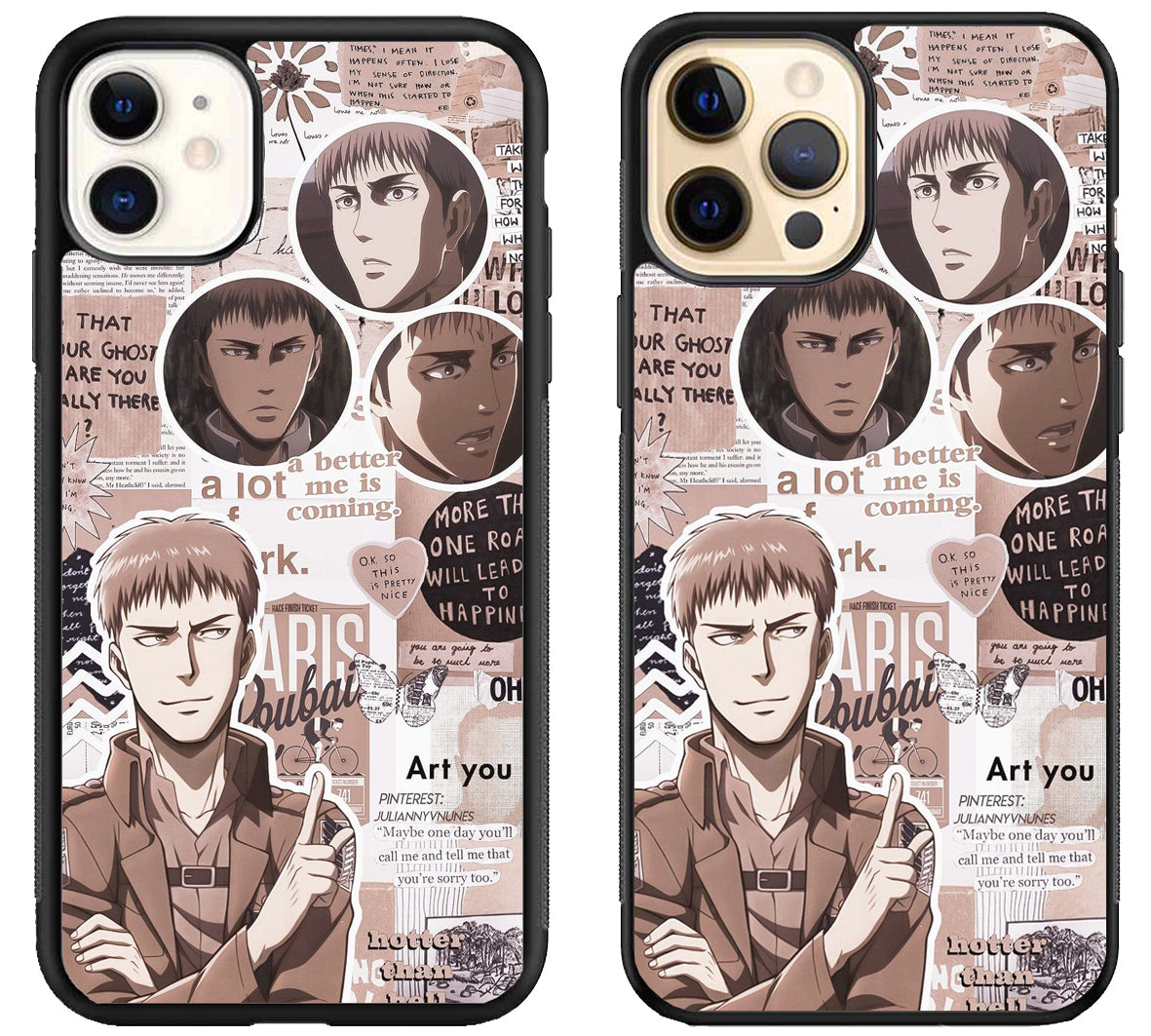 Jean Kirstein Attack on Titan Collage iPhone 12 | 12 Mini | 12 Pro | 12 Pro Max Case