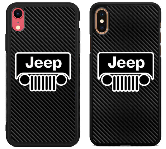 Jeep Black Carbon iPhone X | Xs | Xr | Xs Max Case