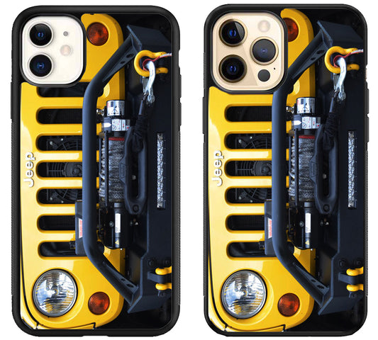 Jeep Cover Yellow iPhone 12 | 12 Mini | 12 Pro | 12 Pro Max Case