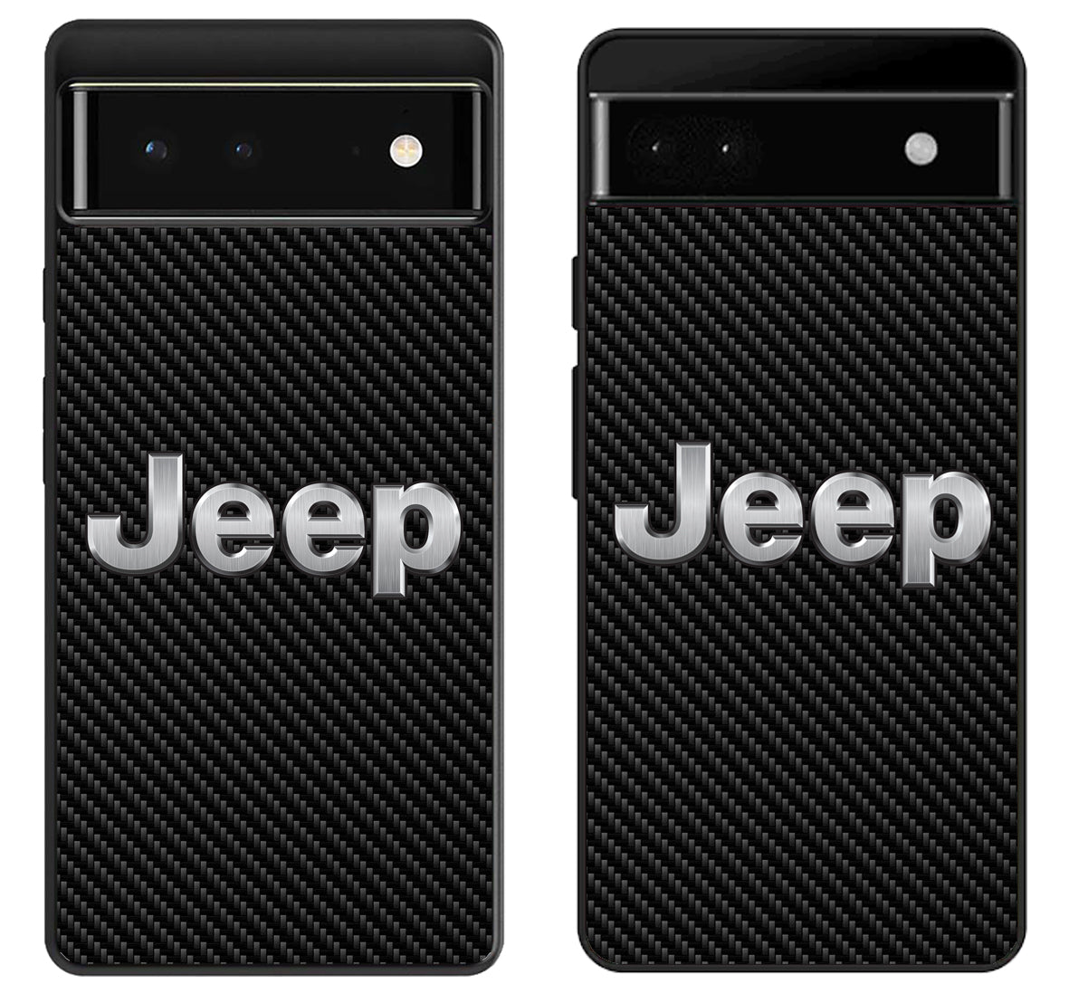 Jeep Logo Carbon Google Pixel 6 | 6A | 6 Pro Case