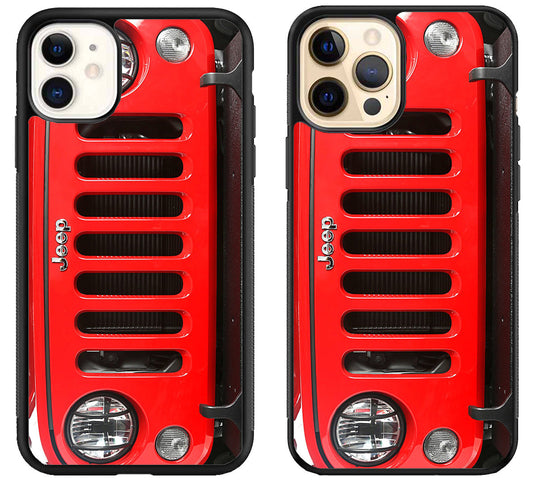 Jeep Red Cover iPhone 12 | 12 Mini | 12 Pro | 12 Pro Max Case