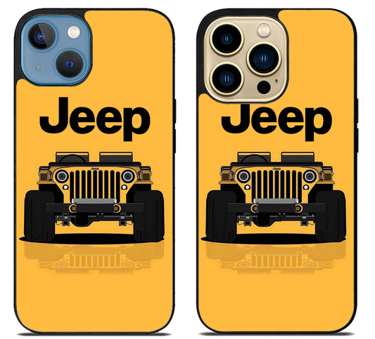 Jeep Wrangler Cover iPhone 14 | 14 Plus | 14 Pro | 14 Pro Max Case