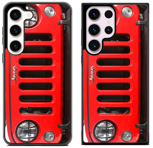Jeep Wrangler Red Samsung Galaxy S23 | S23+ | S23 Ultra Case