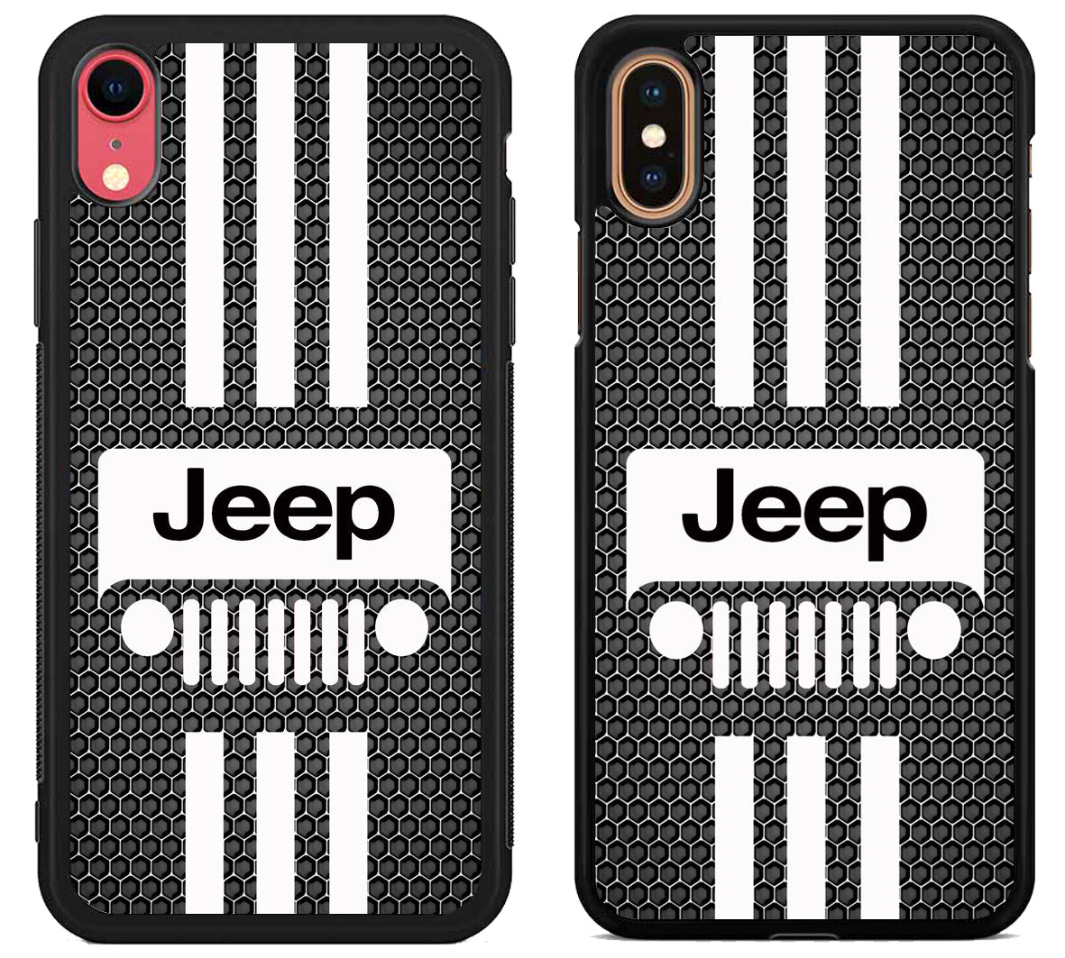 Jeep Wrangler White Striped iPhone X | Xs | Xr | Xs Max Case