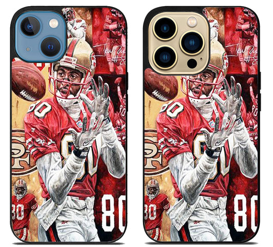 Jerry Rice San Francisco 49ers iPhone 14 | 14 Plus | 14 Pro | 14 Pro Max Case