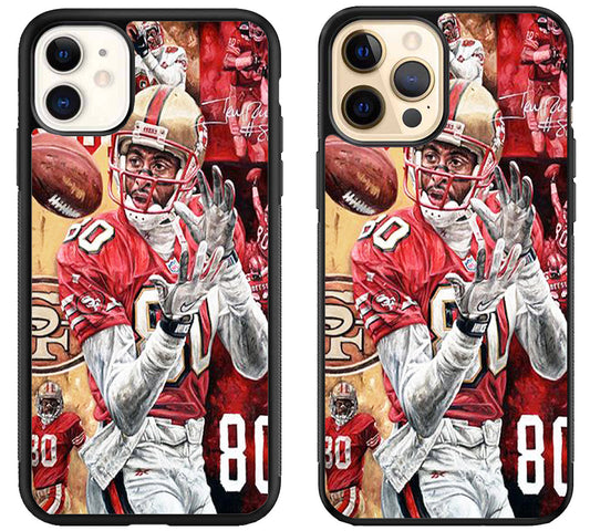 Jerry Rice San Francisco 49ers iPhone 12 | 12 Mini | 12 Pro | 12 Pro Max Case