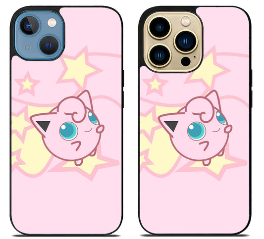 Jigglypuff Pokemon Cover iPhone 14 | 14 Plus | 14 Pro | 14 Pro Max Case