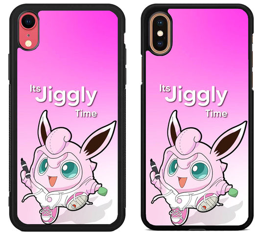Jigglypuff Time Pokemon iPhone X | Xs | Xr | Xs Max Case