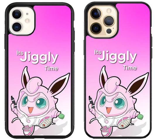 Jigglypuff Time Pokemon iPhone 12 | 12 Mini | 12 Pro | 12 Pro Max Case