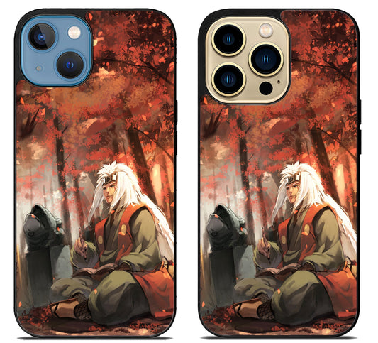 Jiraiya Naruto Anime iPhone 14 | 14 Plus | 14 Pro | 14 Pro Max Case
