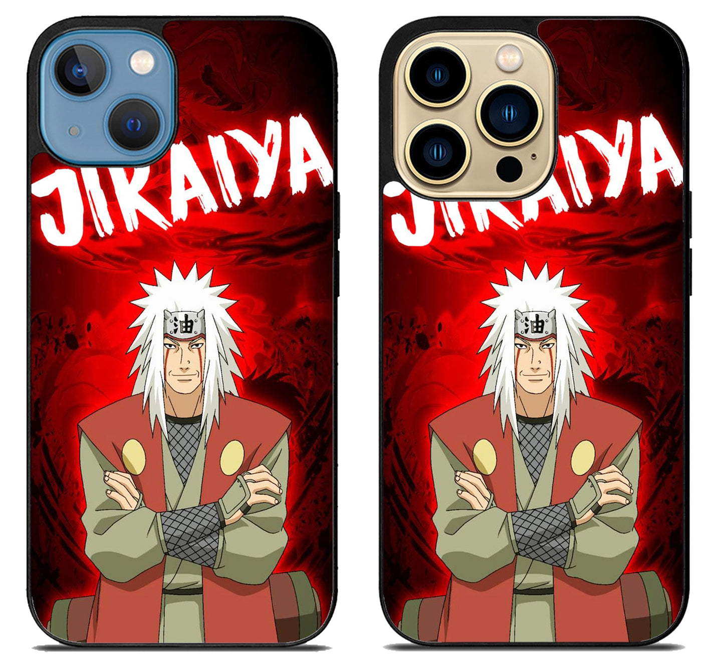 Jiraiya Naruto Background iPhone 14 | 14 Plus | 14 Pro | 14 Pro Max Case