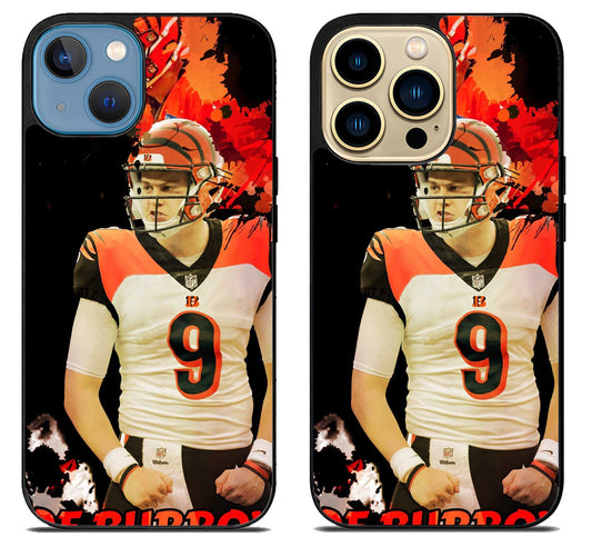 Joe Burrow Cincinnati Bengals iPhone 14 | 14 Plus | 14 Pro | 14 Pro Max Case