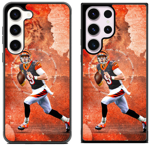 Joe Burrow Cincinnati Bengals Wallpaper Samsung Galaxy S23 | S23+ | S23 Ultra Case