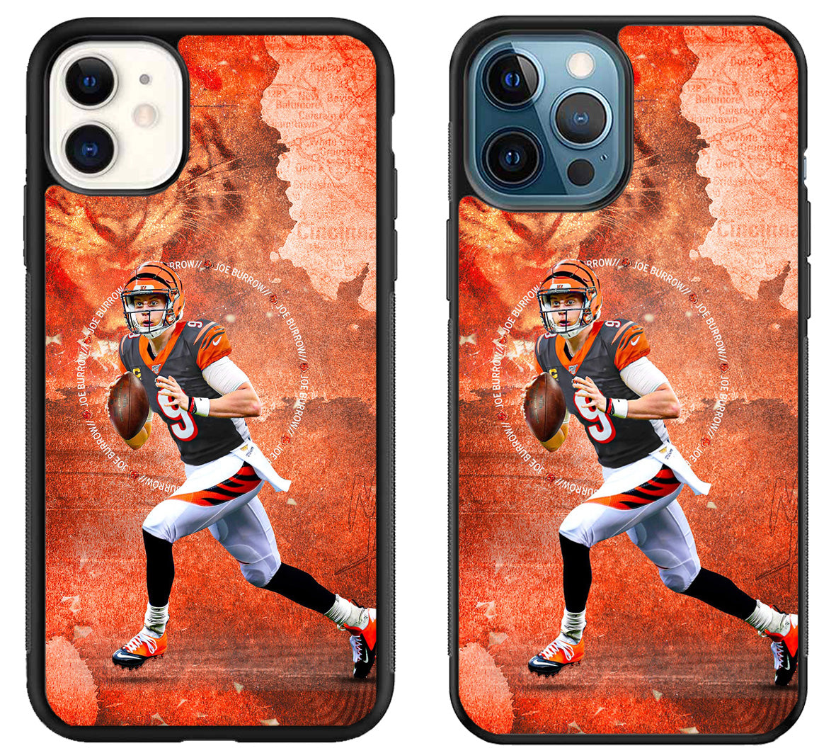 Joe Burrow Cincinnati Bengals Wallpaper iPhone 11 | 11 Pro | 11 Pro Max Case