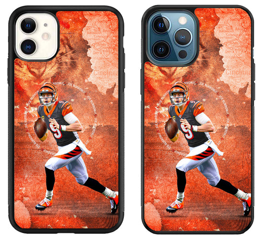 Joe Burrow Cincinnati Bengals Wallpaper iPhone 11 | 11 Pro | 11 Pro Max Case