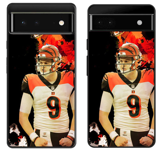 Joe Burrow Cincinnati Bengals Google Pixel 6 | 6A | 6 Pro Case