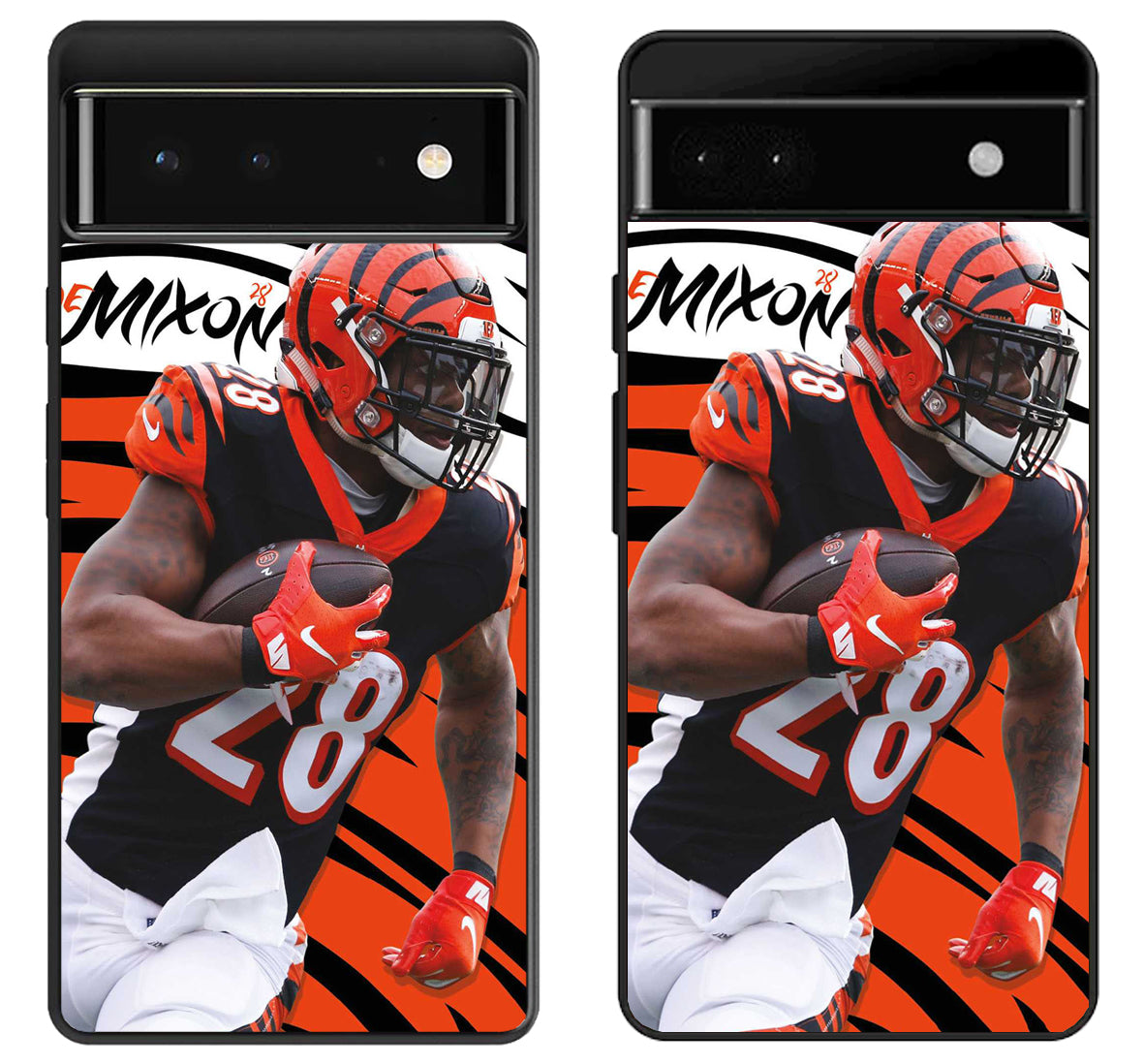 Joe Mixon Cincinnati Bengals Style Google Pixel 6 | 6A | 6 Pro Case