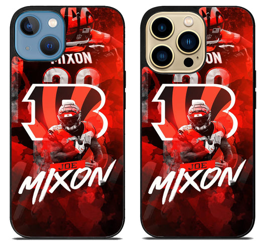 Joe Mixon Cincinnati Bengals Wallpaper iPhone 14 | 14 Plus | 14 Pro | 14 Pro Max Case