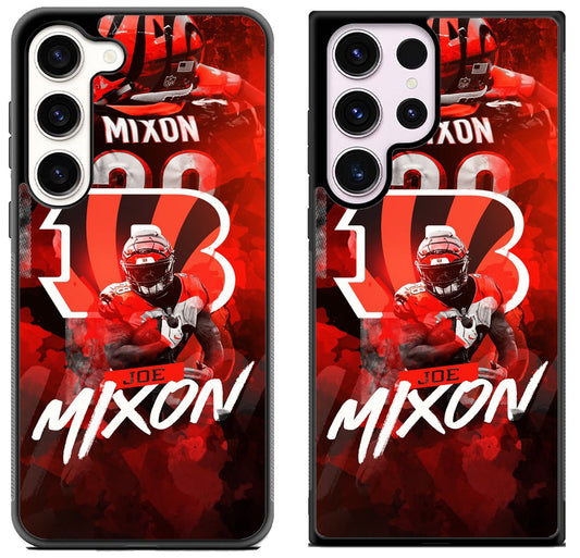 Joe Mixon Cincinnati Bengals Collage Samsung Galaxy S23 | S23+ | S23 Ultra Case