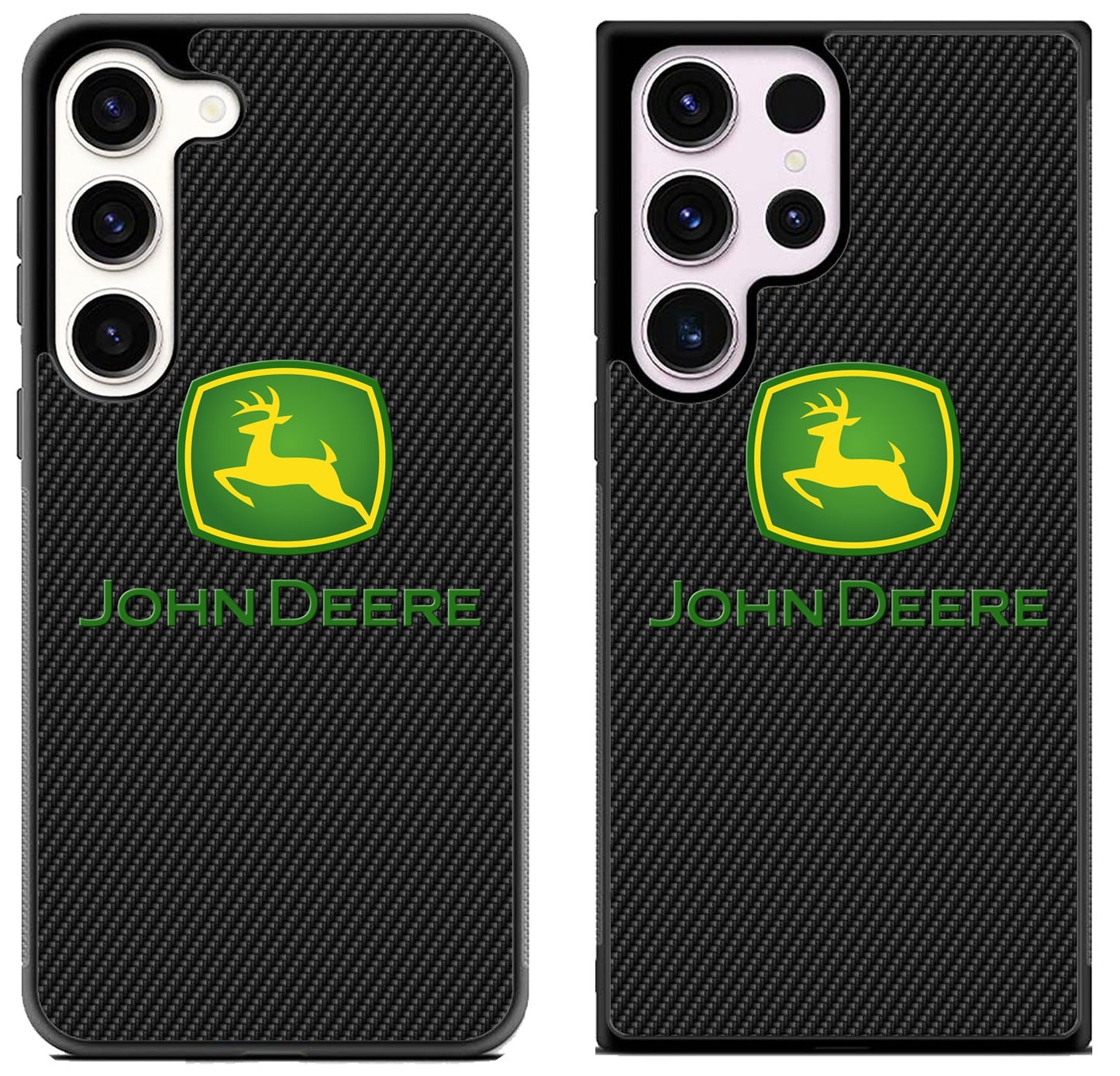 John Deere Black Carbon Samsung Galaxy S23 | S23+ | S23 Ultra Case