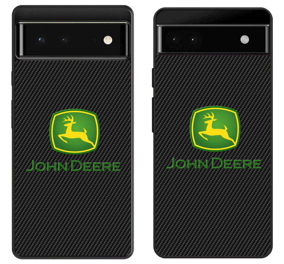 John Deere Black Carbon Google Pixel 6 | 6A | 6 Pro Case
