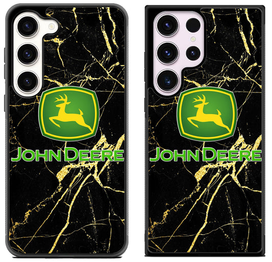 John Deere Black Marble Samsung Galaxy S23 | S23+ | S23 Ultra Case