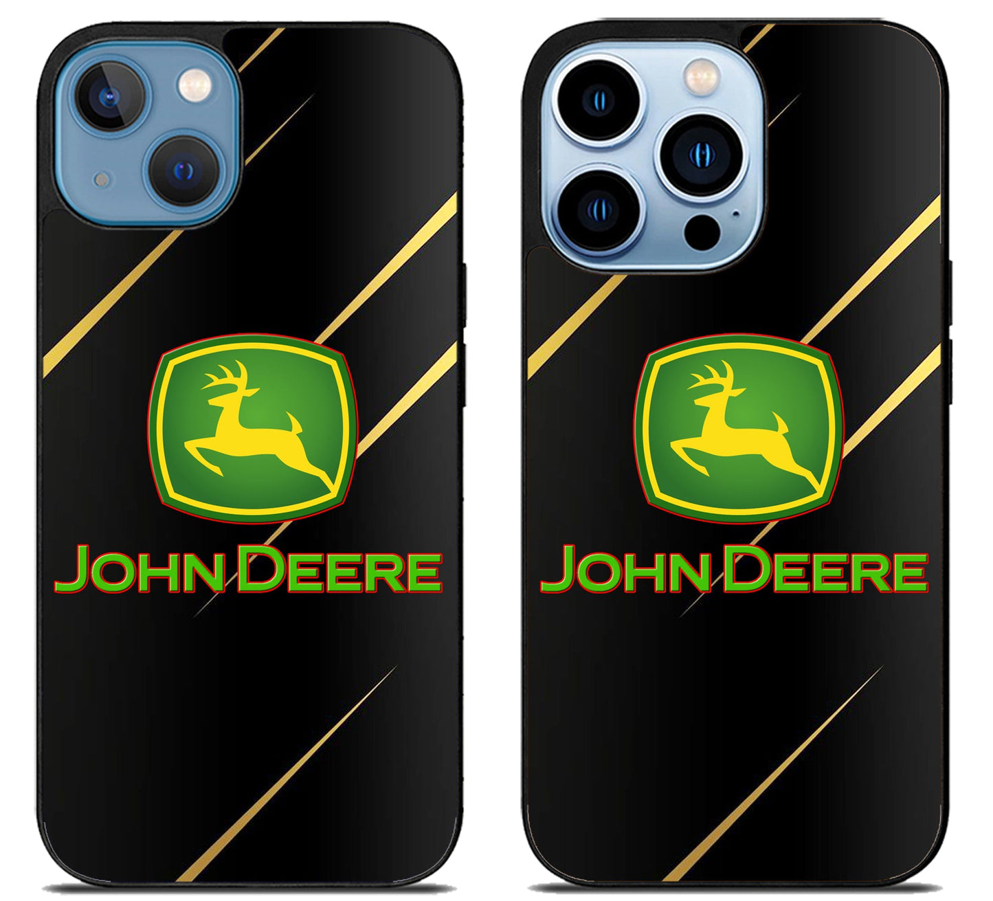 John Deere Black Metallic iPhone 13 | 13 Mini | 13 Pro | 13 Pro Max Case