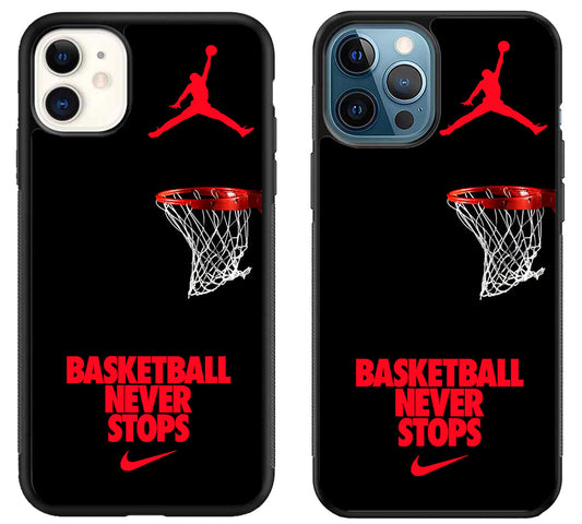 Jordan Basketball Never Stops iPhone 11 | 11 Pro | 11 Pro Max Case
