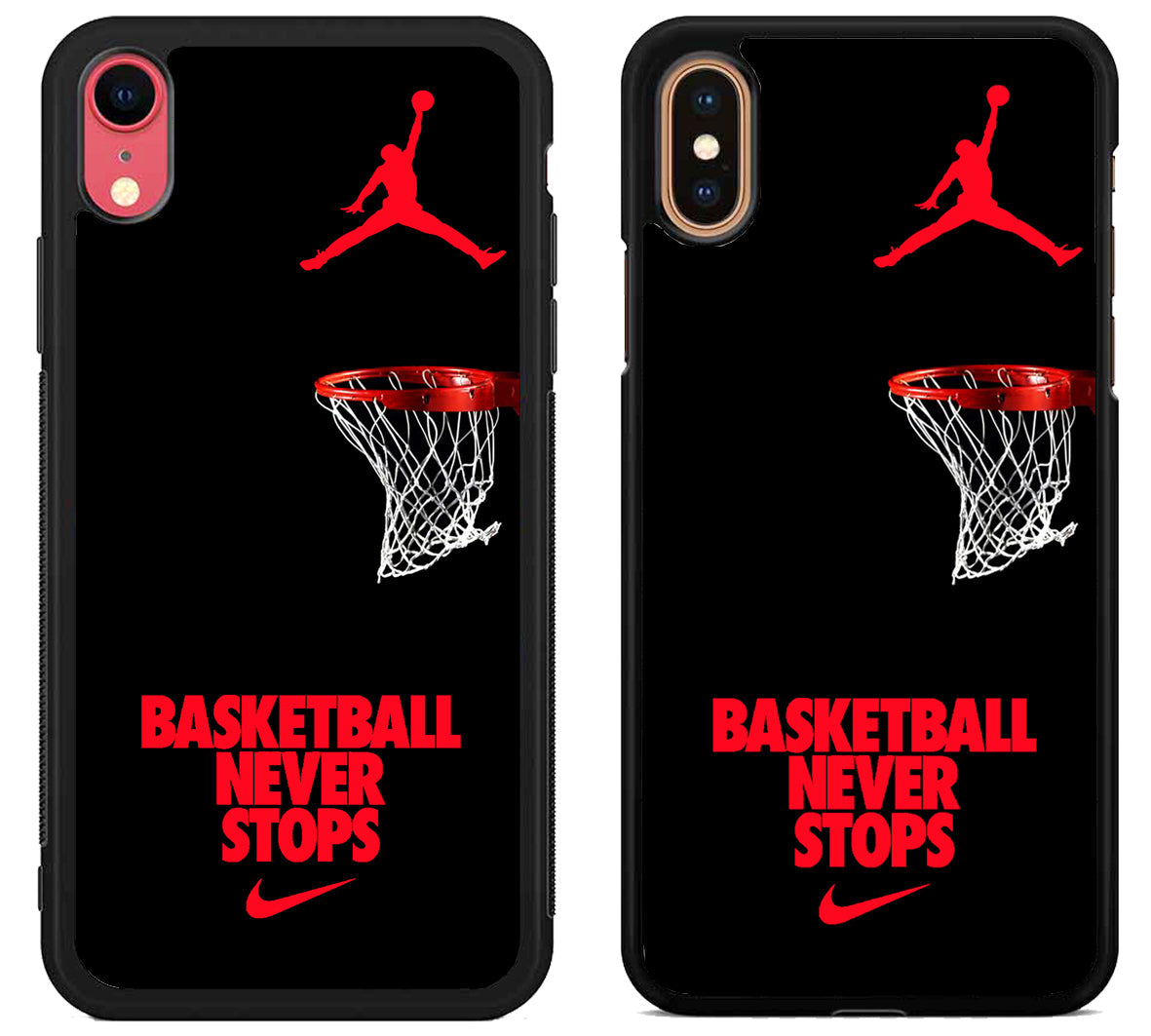 Jordan Basketball Never Stops iPhone X | Xs | Xr | Xs Max Case