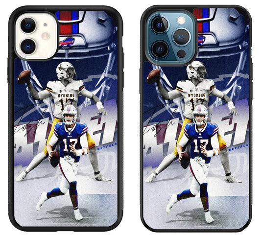 Josh Allen Buffalo Bills Background iPhone 11 | 11 Pro | 11 Pro Max Case
