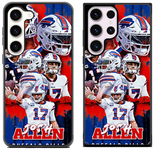 Josh Allen Buffalo Bills Collage Samsung Galaxy S23 | S23+ | S23 Ultra Case