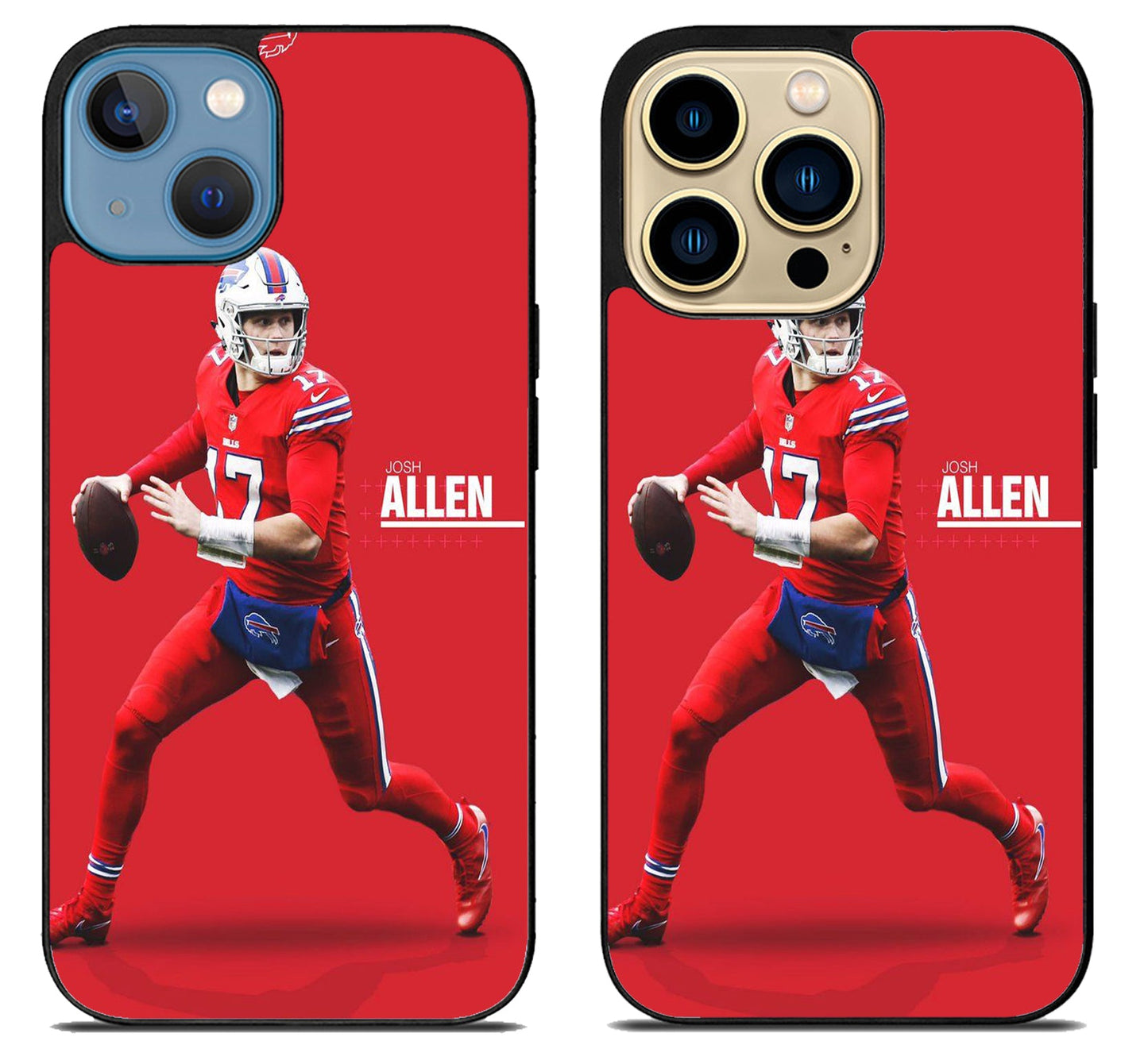 Josh Allen Buffalo Bills Red iPhone 14 | 14 Plus | 14 Pro | 14 Pro Max Case