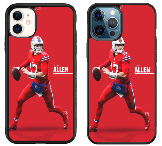 Josh Allen Buffalo Bills Red iPhone 11 | 11 Pro | 11 Pro Max Case